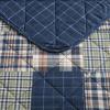 imageEddie Bauer  Twin Quilt Set Reversible Cotton Bedding with Matching Sham Home Decor for All Seasons Camano Island Red TwinMadrona Plaid Navy