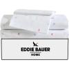 imageEddie Bauer Kids  Twin Sheets Stain Resistant Kids Bedding Ideal for Toddler Bedding Set Stripes Game Blue TwinDragonflies Pink