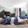 imageEddie Bauer Kids  Twin Sheets Stain Resistant Kids Bedding Ideal for Toddler Bedding Set Stripes Game Blue TwinDreamland Green