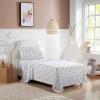 imageEddie Bauer Kids  Twin Sheets Stain Resistant Kids Bedding Ideal for Toddler Bedding Set Stripes Game Blue TwinFish Lake