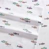 imageEddie Bauer Kids  Twin Sheets Stain Resistant Kids Bedding Ideal for Toddler Bedding Set Stripes Game Blue TwinFish Lake