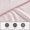 imageEddie Bauer Kids  Twin Sheets Stain Resistant Kids Bedding Ideal for Toddler Bedding Set Stripes Game Blue TwinLittle Stripe Pink