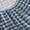 imageEddie Bauer Kids  Twin Sheets Stain Resistant Kids Bedding Ideal for Toddler Bedding Set Stripes Game Blue TwinPreston Check Blue