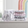 imageEddie Bauer Kids  Twin Sheets Stain Resistant Kids Bedding Ideal for Toddler Bedding Set Stripes Game Blue TwinSpring Water Tie Dye GreyWhite