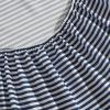 imageEddie Bauer Kids  Twin Sheets Stain Resistant Kids Bedding Ideal for Toddler Bedding Set Stripes Game Blue TwinVivid Stripe Blue