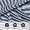 imageEddie Bauer Kids  Twin Sheets Stain Resistant Kids Bedding Ideal for Toddler Bedding Set Stripes Game Blue TwinVivid Stripe Blue