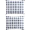 imageEddie Bauer Twin Duvet Cover Set Cotton Bedding Set with Matching Shams Casual Home Dcor Basic Plaid Navy TwinBasic Plaid Navy