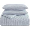 imageEddie Bauer Twin Duvet Cover Set Cotton Bedding Set with Matching Shams Casual Home Dcor Basic Plaid Navy TwinTicking Stripe Navy