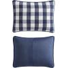 imageEddie Bauer Twin Quilt Set Cotton Reversible Bedding with Matching Sham Home Decor for All Seasons Lakehouse Plaid Light Grey TwinBlue