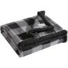 imageEddie Bauer  Blanket Super Soft Reversible Sherpa ampamp Brushed Fleece Bedding Throw Blankets for Couch Ideal for Lounging Cabin Plaid BrownGreyBlack