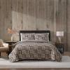 Gingham Patchwork Brown