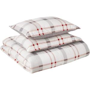 imageEddie Bauer  Twin Comforter Set Reversible Cotton Bedding with Matching Sham Stylish Home Decor Portage Bay Grey TwinQueen