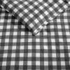 imageEddie Bauer  King Comforter Set Reversible Cotton Bedding with Matching Shams Home Decor for Colder Months Preston Grey KingKing