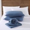 imageEddie Bauer  Queen Sheets Cotton Flannel Bedding Set Brushed for Extra Softness Cozy Home Decor Green QueenBlue