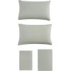 imageEddie Bauer  Queen Sheets Cotton Flannel Bedding Set Brushed for Extra Softness Cozy Home Decor Green QueenGreen