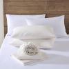imageEddie Bauer  Queen Sheets Cotton Flannel Bedding Set Brushed for Extra Softness Cozy Home Decor Green QueenIvory
