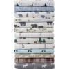 imageEddie Bauer  Queen Sheets Cotton Flannel Bedding Set Brushed for Extra Softness Cozy Home Decor Montlake Plaid QueenMontlake Plaid