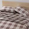 imageEddie Bauer  Queen Sheets Cotton Flannel Bedding Set Brushed for Extra Softness Cozy Home Decor Montlake Plaid QueenMontlake Plaid