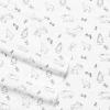 imageEddie Bauer  Twin Sheet Set Cotton Percale Bedding Set Crisp ampamp Cool Home Decor Dorm Room Essentials Animal Tracks White TwinAnimal Tracks WhiteBlack