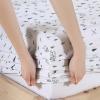 imageEddie Bauer  Twin Sheet Set Cotton Percale Bedding Set Crisp ampamp Cool Home Decor Dorm Room Essentials Animal Tracks White TwinCampout WhiteNavy