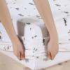 imageEddie Bauer  Twin Sheet Set Cotton Percale Bedding Set Crisp ampamp Cool Home Decor Dorm Room Essentials Animal Tracks White TwinCascade Camping WhiteGreenOrange
