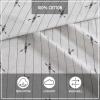 imageEddie Bauer  Twin Sheet Set Cotton Percale Bedding Set Crisp ampamp Cool Home Decor Dorm Room Essentials Animal Tracks White TwinDownstream Light GreyGrey