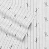imageEddie Bauer  Twin Sheet Set Cotton Percale Bedding Set Crisp ampamp Cool Home Decor Dorm Room Essentials Animal Tracks White TwinDownstream Light GreyGrey