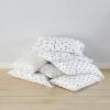 imageEddie Bauer  Twin Sheet Set Cotton Percale Bedding Set Crisp ampamp Cool Home Decor Dorm Room Essentials Animal Tracks White TwinDownstream Light GreyGrey