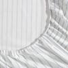 imageEddie Bauer  Twin Sheet Set Cotton Percale Bedding Set Crisp ampamp Cool Home Decor Dorm Room Essentials Animal Tracks White TwinEssential Stripe White