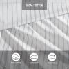 imageEddie Bauer  Twin Sheet Set Cotton Percale Bedding Set Crisp ampamp Cool Home Decor Dorm Room Essentials Animal Tracks White TwinEssential Stripe White