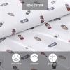 imageEddie Bauer  Twin Sheet Set Cotton Percale Bedding Set Crisp ampamp Cool Home Decor Dorm Room Essentials Animal Tracks White TwinExplore Lantern WhiteBlueGreen