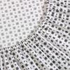 imageEddie Bauer  Twin Sheet Set Cotton Percale Bedding Set Crisp ampamp Cool Home Decor Dorm Room Essentials Animal Tracks White TwinFairisle Sprinkle Black