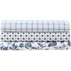 imageEddie Bauer  Twin Sheet Set Cotton Percale Bedding Set Crisp ampamp Cool Home Decor Dorm Room Essentials Animal Tracks White TwinFairisle Sprinkle Black