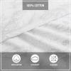 imageEddie Bauer  Twin Sheet Set Cotton Percale Bedding Set Crisp ampamp Cool Home Decor Dorm Room Essentials Animal Tracks White TwinFish Atol WhiteGrey