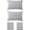 imageEddie Bauer  Twin Sheet Set Cotton Percale Bedding Set Crisp ampamp Cool Home Decor Dorm Room Essentials Animal Tracks White TwinLakehouse Plaid GreyWhite