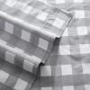 imageEddie Bauer  Twin Sheet Set Cotton Percale Bedding Set Crisp ampamp Cool Home Decor Dorm Room Essentials Animal Tracks White TwinLakehouse Plaid GreyWhite