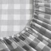 imageEddie Bauer  Twin Sheet Set Cotton Percale Bedding Set Crisp ampamp Cool Home Decor Dorm Room Essentials Animal Tracks White TwinLakehouse Plaid GreyWhite