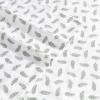 imageEddie Bauer  Twin Sheet Set Cotton Percale Bedding Set Crisp ampamp Cool Home Decor Dorm Room Essentials Animal Tracks White TwinLaurel Leaves Green