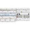 imageEddie Bauer  Twin Sheet Set Cotton Percale Bedding Set Crisp ampamp Cool Home Decor Dorm Room Essentials Animal Tracks White TwinMethow Plaid BlueWhite