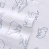 imageEddie Bauer  Twin Sheet Set Cotton Percale Bedding Set Crisp ampamp Cool Home Decor Dorm Room Essentials Animal Tracks White TwinSmokey Bear Camp WhiteGrey
