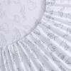 imageEddie Bauer  Twin Sheet Set Cotton Percale Bedding Set Crisp ampamp Cool Home Decor Dorm Room Essentials Animal Tracks White TwinSmokey Bear Camp WhiteGrey