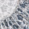 imageEddie Bauer  Twin Sheet Set Cotton Percale Bedding Set Crisp ampamp Cool Home Decor Dorm Room Essentials Animal Tracks White TwinWoodblock Floral Blue