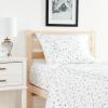 imageEddie Bauer  Twin Sheet Set Cotton Percale Bedding Set Crisp ampamp Cool Home Decor Dorm Room Essentials Sea Planes Blue TwinCampout WhiteNavy