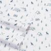 imageEddie Bauer  Twin Sheet Set Cotton Percale Bedding Set Crisp ampamp Cool Home Decor Dorm Room Essentials Sea Planes Blue TwinCampout WhiteNavy