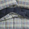 imageEddie Bauer Comforter Set Reversible Plaid Alt Down Bedding with Matching Shams Home Decor for Colder Months King Rugged NavyRugged Navy