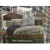 imageEddie Bauer Comforter Set Reversible Plaid Alt Down Bedding with Matching Shams Home Decor for Colder Months King Rugged NavyRugged Navy