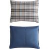 imageEddie Bauer Comforter Set Reversible Plaid Alt Down Bedding with Matching Shams Home Decor for Colder Months King Rugged NavyRugged Plaid Brown