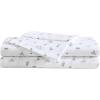 imageEddie Bauer  Twin Sheet Set Cotton Percale Bedding Set Crisp ampamp Cool Home Decor Dorm Room Essentials Animal Tracks White TwinCamp Green