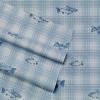 Methow Plaid Blue/White
