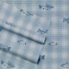 Methow Plaid Blue/White